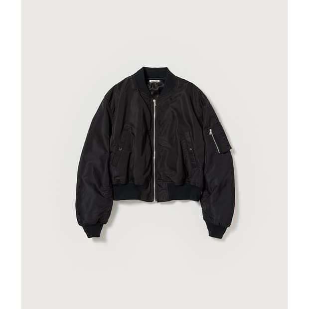 오라리 실크 플라이트 ma-1 자켓