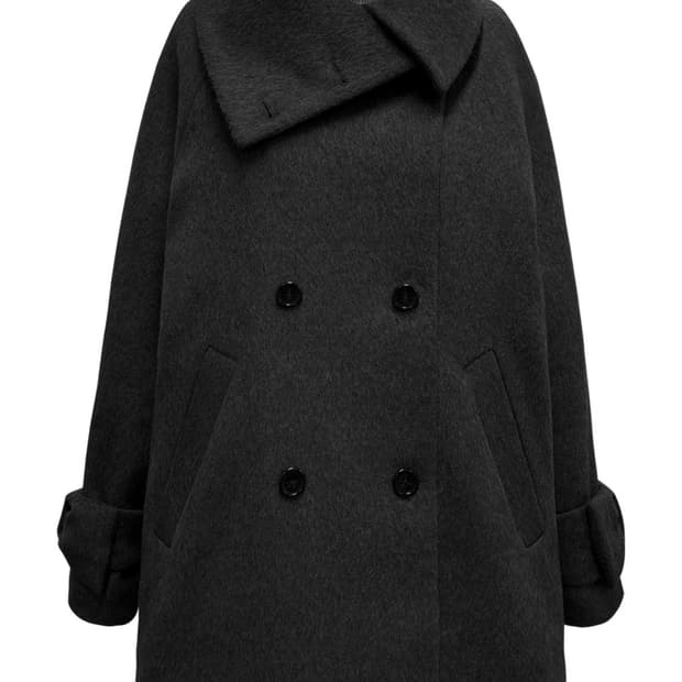 체메씨 코트 차콜