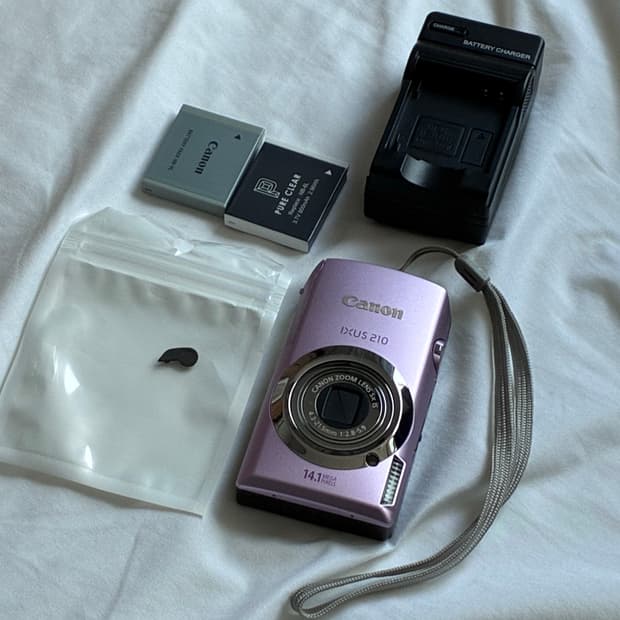  캐논 익서스 210 ixus 210 핑크 디카
