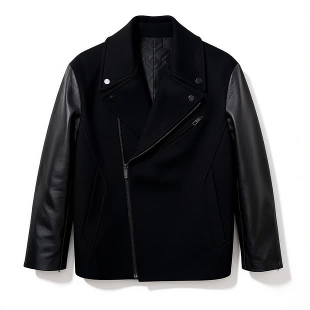 지오송지오 옴므 21'SS 캐시미어 라이더 숏코트 95