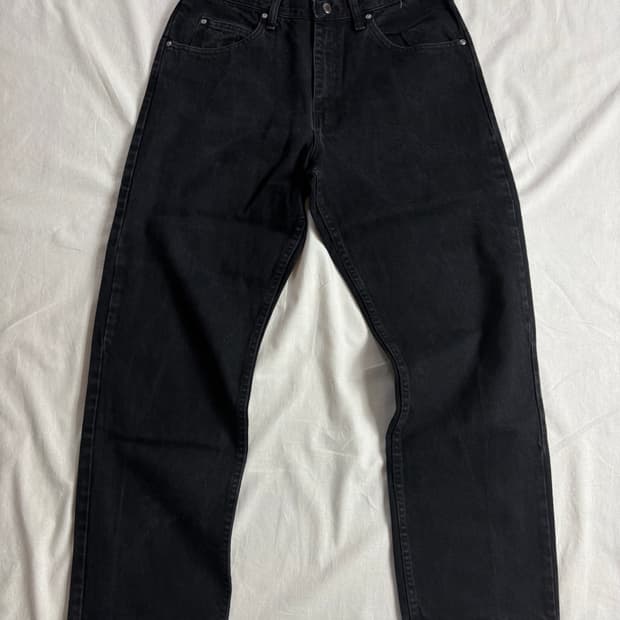 Wrangler 랭글러 블랙 데님 팬츠 34 x 30