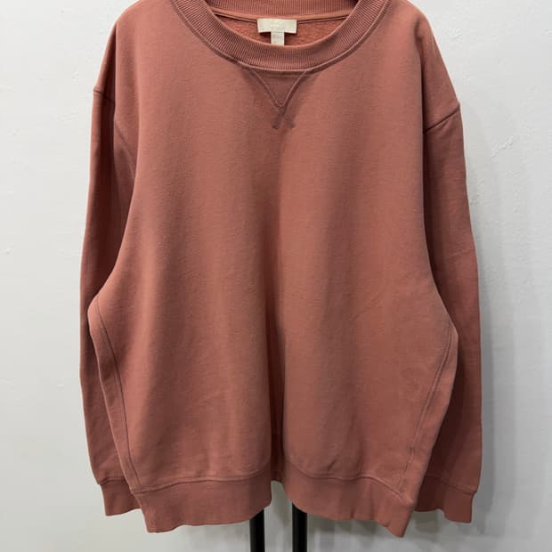 정품) COS 코스 루즈핏 남성 맨투맨 L