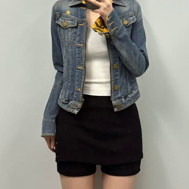 비비안웨스트우드 데님 자켓 