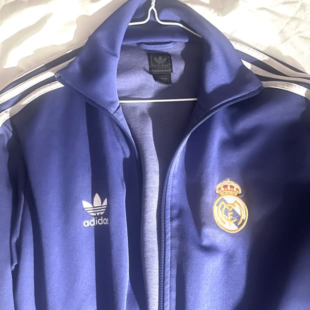 아디다스 레알마드리드 희귀 져지 집업