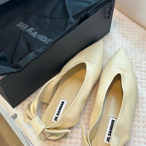 질샌더 리본 플랫