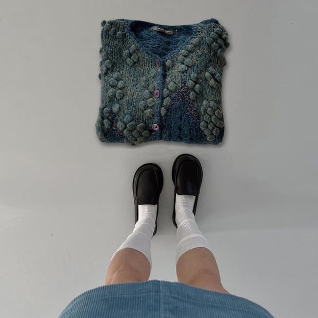 𖠺 Shine Muscat Cardigan .+