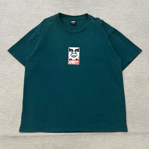 오베이 로고 프린팅 반팔티 r3566 