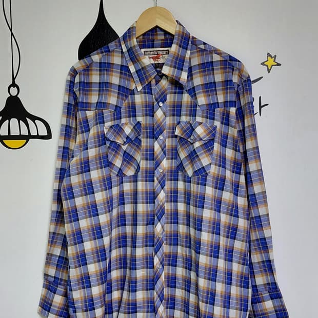 [XL] Authentic Western Youngbloods 웨스턴셔츠