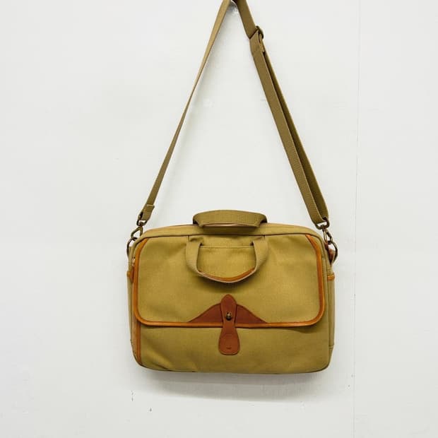 SAZABY 사자비 캔버스 브리프케이스