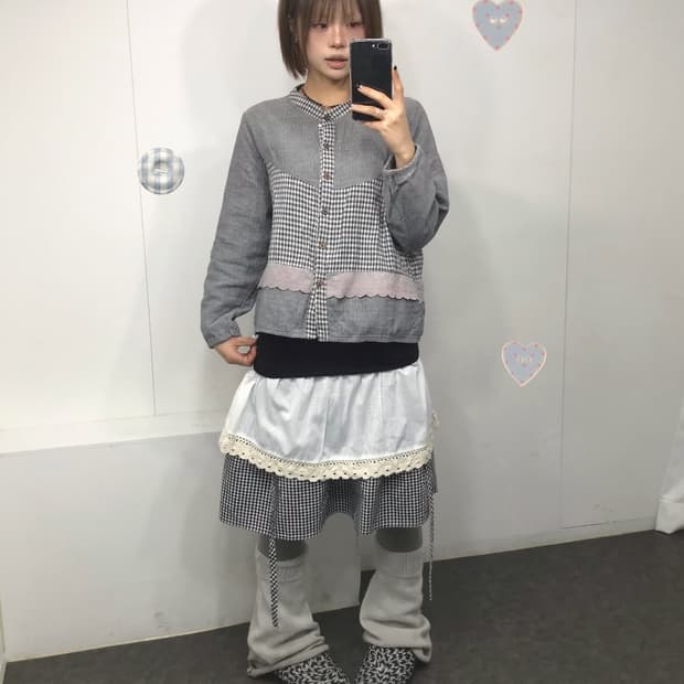 𖤐그레이 모리걸 코디 set𖤐 