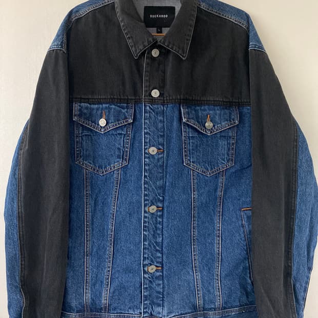 BUCKAROO 투톤 데님 자켓 L