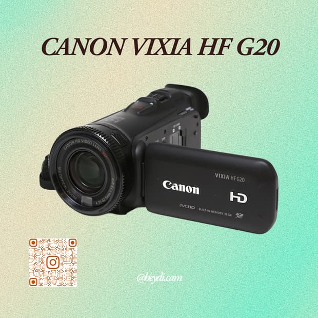캐논 빅시아 CANON VIXIA HF R20 매트블랙