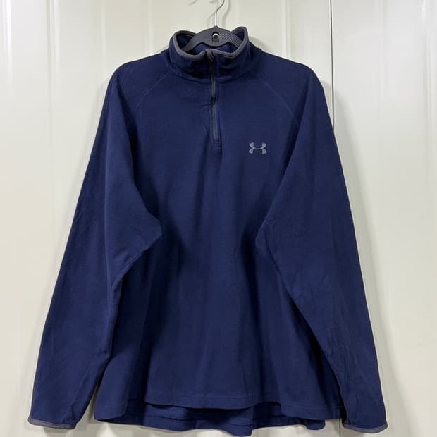 언더아머 플리스 하프 집업