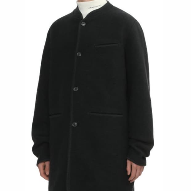 [S,M]리에르 25fw 워커 울 코트/블랙