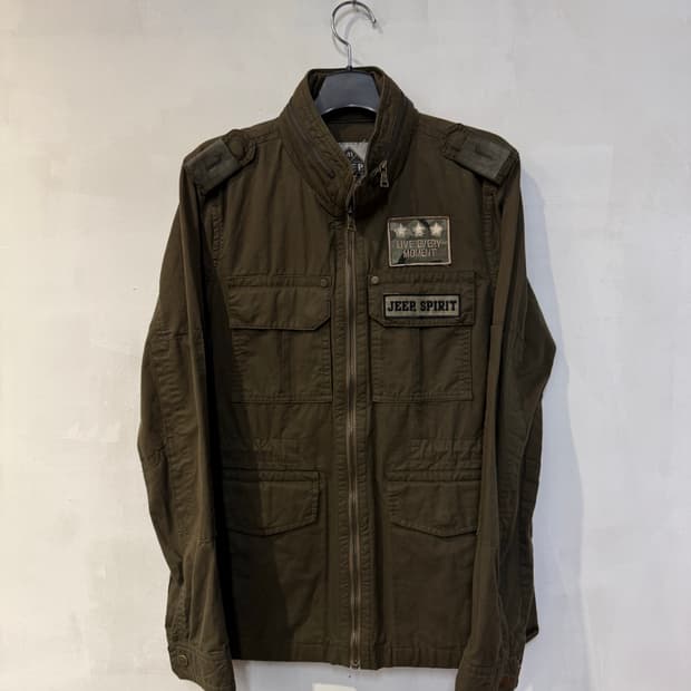 Jeep 카키 야상자켓