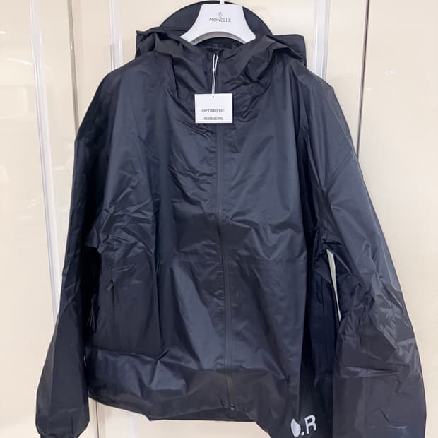 옵티미스틱 러너스 워터프루프 멤브레인 자켓 블랙 XL