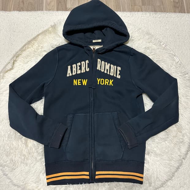 아베크롬비 옐로우 포인트 후드집업 L