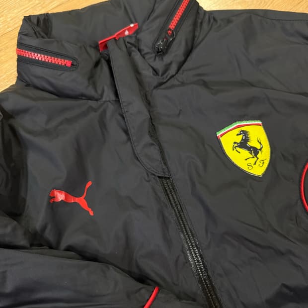 (정품) PUMA x Ferrari 퓨마 페라리 스쿠데리아 공식 자켓