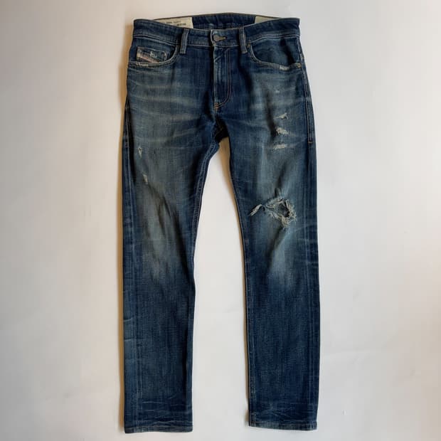 Diesel Distressed Slim Denim 