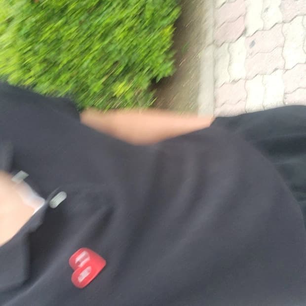 꼼데 카라티 검정 사이즈L