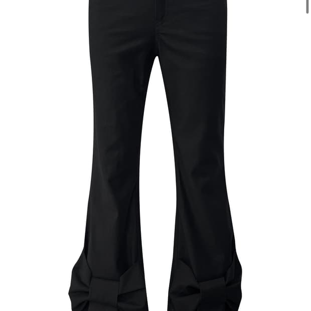 BOW BOOTCUT PANTS 2사이즈