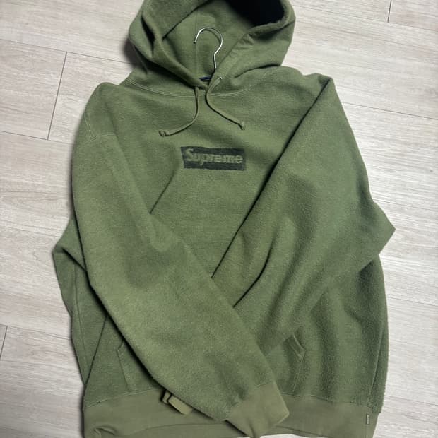 슈프림 인사이드 아웃 후드 xl