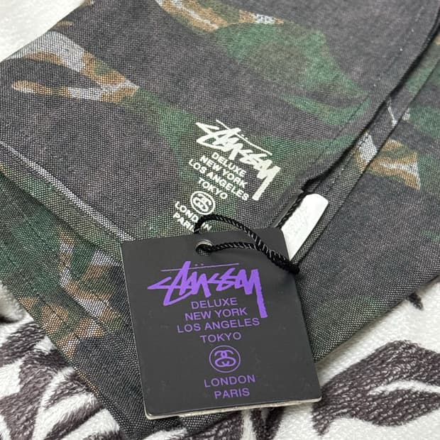 올드 스투시 카모 반다나 데드스톡