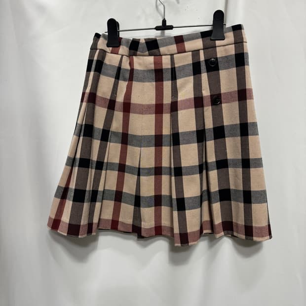 닥스키즈(DAKS KIDS)하우스체크 플리츠 스커트 15Y