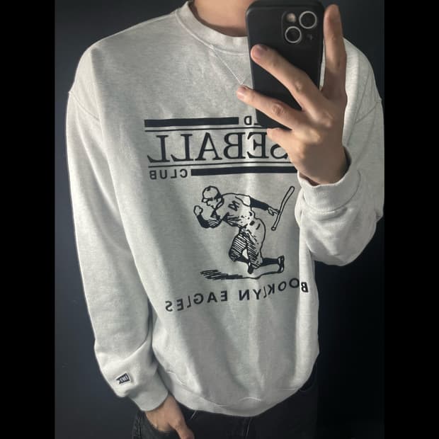 EBBETS FIELD 이벳필드 맨투맨