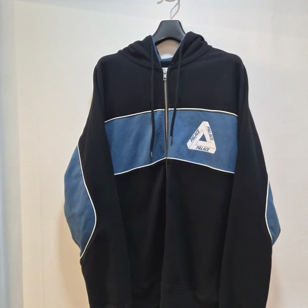 L) PALACE 팔라스 17SS 투톤 후드집업 팝니다