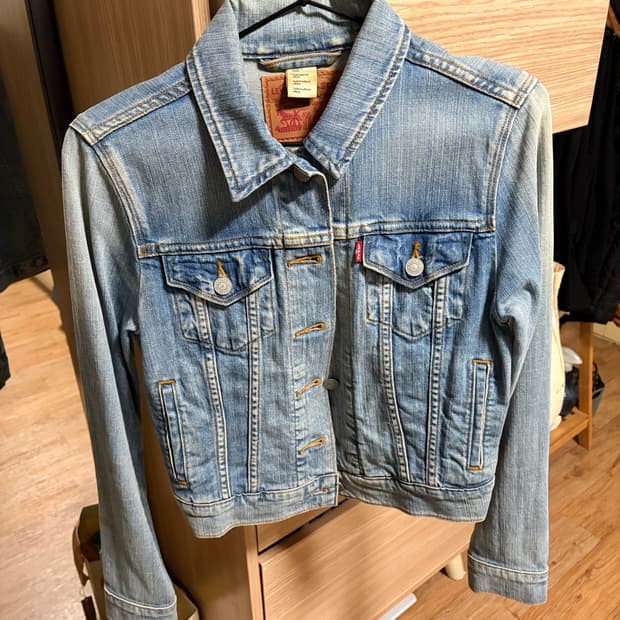 리바이스 청자켓