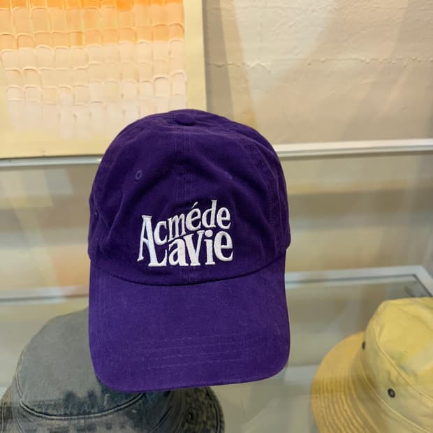 아크메드라비 그루비 로고 볼캡 퍼플