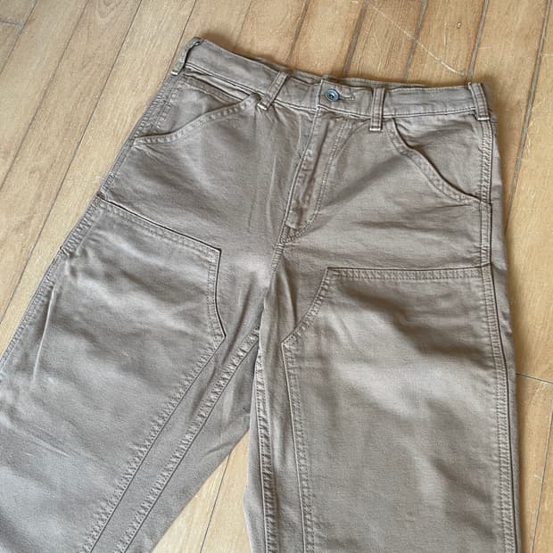 유니클로 더블니 워크 팬츠 (허리: 38)