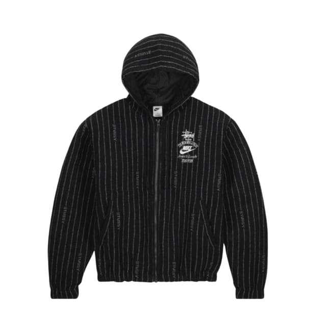 나이키 스투시 NRG 스트라이프 울 자켓 M