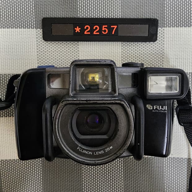 후지 워크 레코드 방수 필름카메라