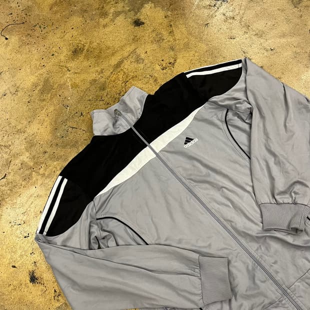 [정품/L] 아디다스 2001년 빈티지 스모크  트랙 재킷 b15