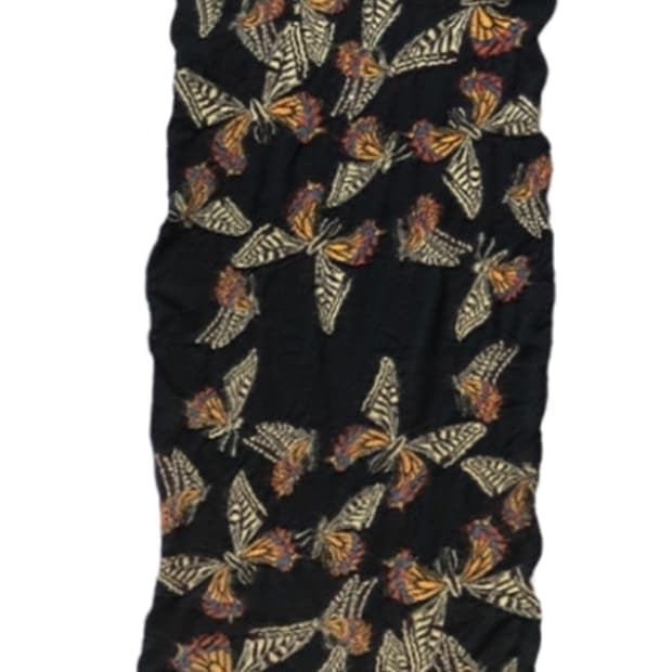 캐피탈 나비 머플러 팔아요