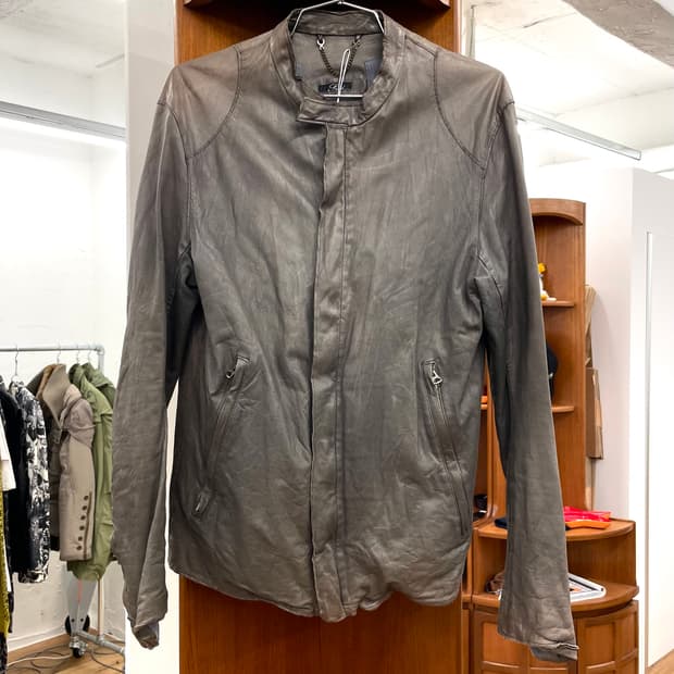 [M] sisii 시시 레더 자켓