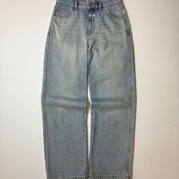 마리떼프랑소와저버 시그니처 스트레이트 와이드 데님 팬츠 PN8386