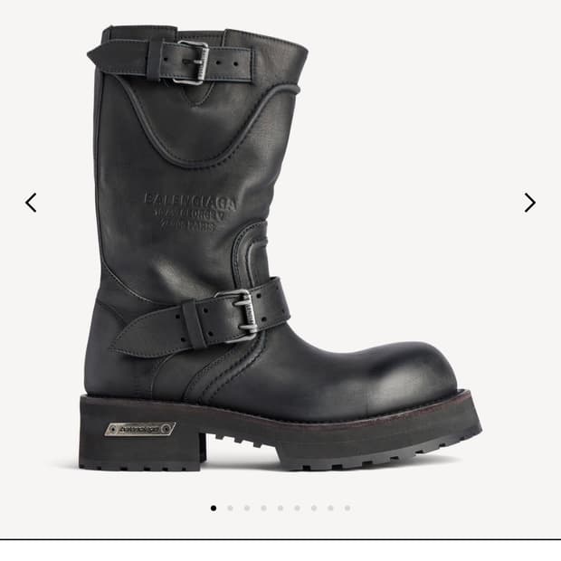 발렌시아가 베놈 부츠 블랙 40사이즈 새상품