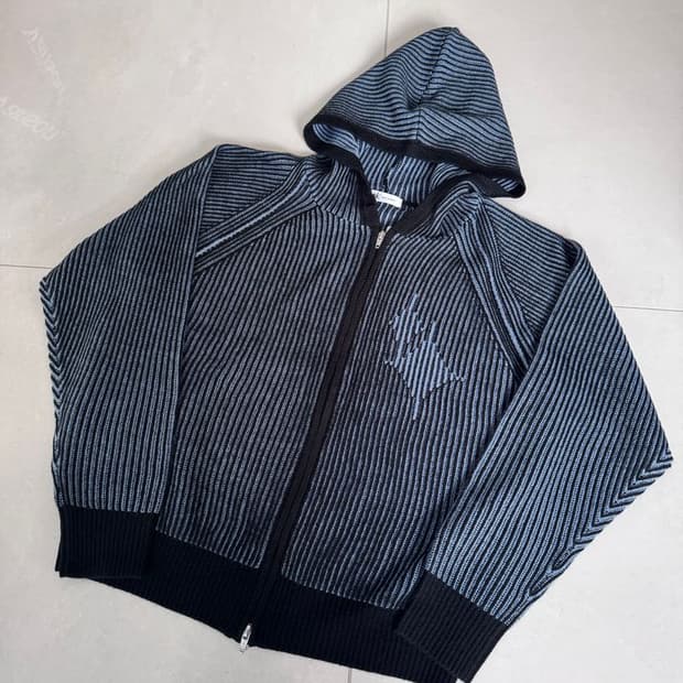 PLATING BRIGHT MOTIF-DESIGN  지퍼 후드티