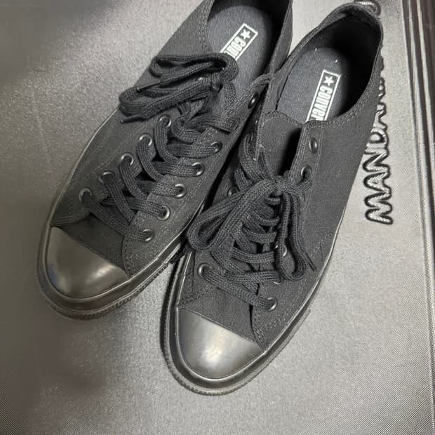 컨버스 재팬 척70 올블랙 280