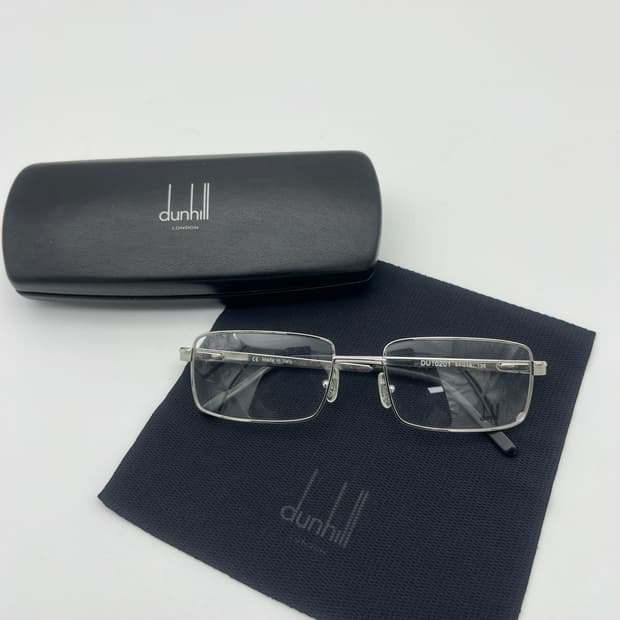 던힐 dunhill 직사각 메탈테 안경 DU10201