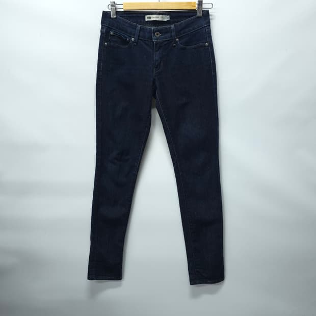 리바이스 진청 스판 스키니핏 청바지 (26)