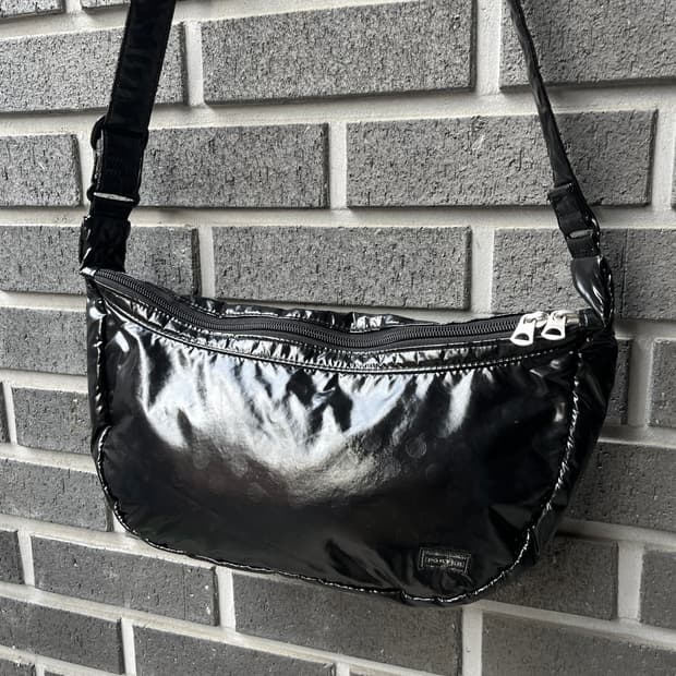 Porter 포터 도트 호보백 블랙