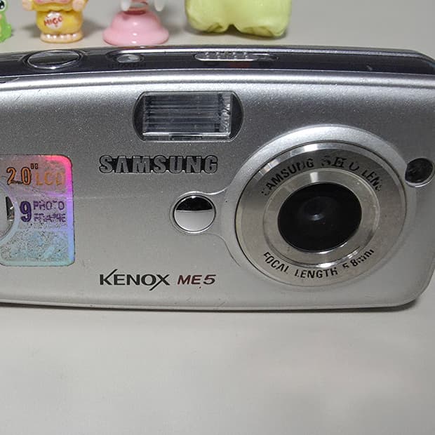 삼성 캐녹스 ME5 (하자) 빈티지 디지털카메라