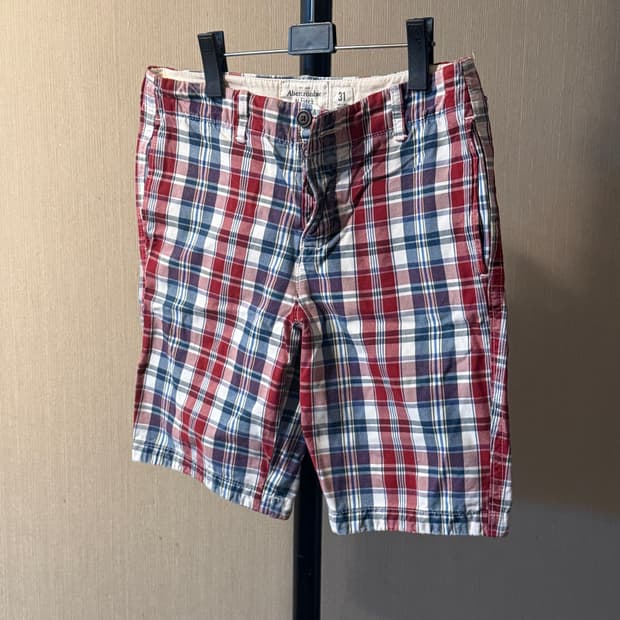 아베크롬비 y2k 패턴 숏팬츠