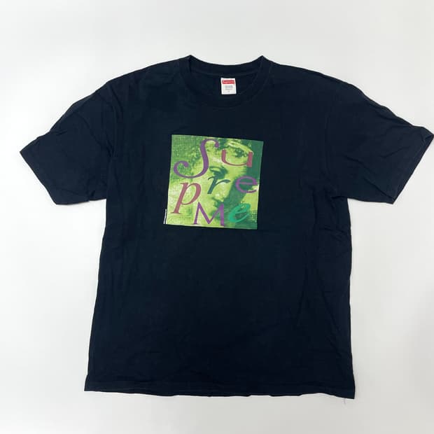 [L]슈프림 티셔츠 네이비
