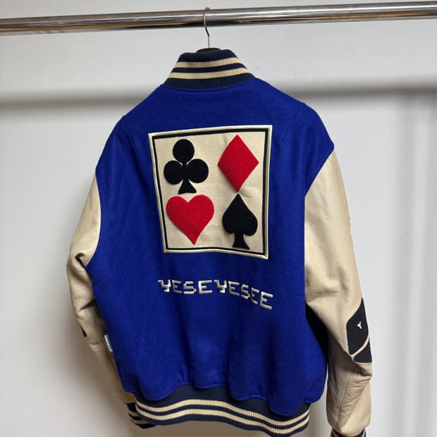    예스아이씨 포커 바시티 자켓