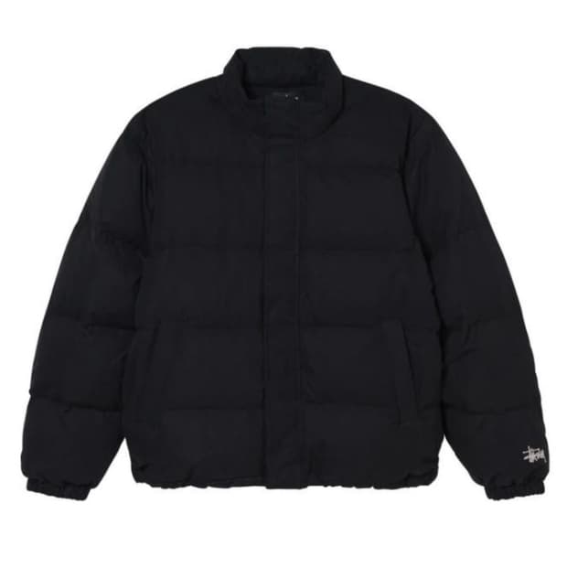 스투시 솔리드 푸퍼 다운 자켓